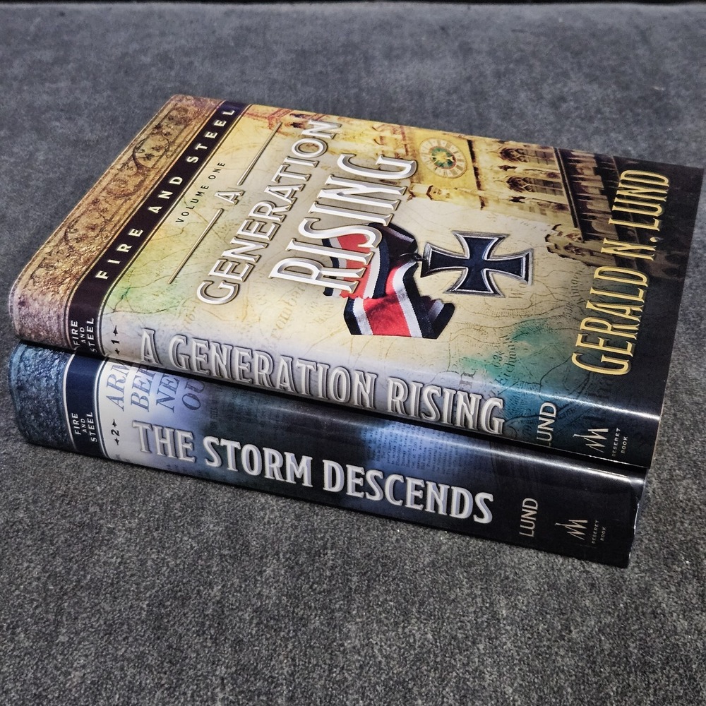 Fire and Steel Series A Generation Rising and A storm Descends. Vol. 1 and 2